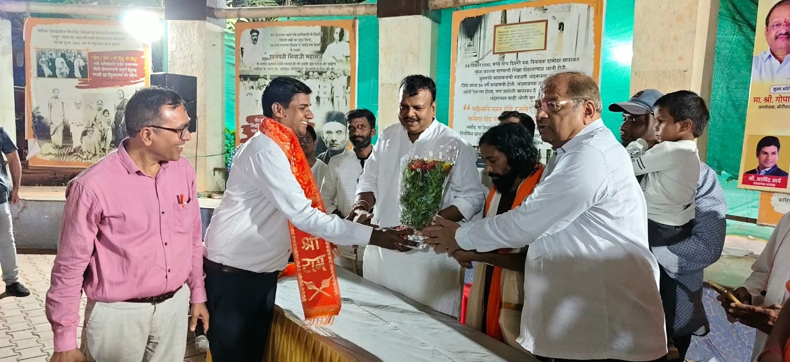 Felicitation of Founder Arvind Arya
